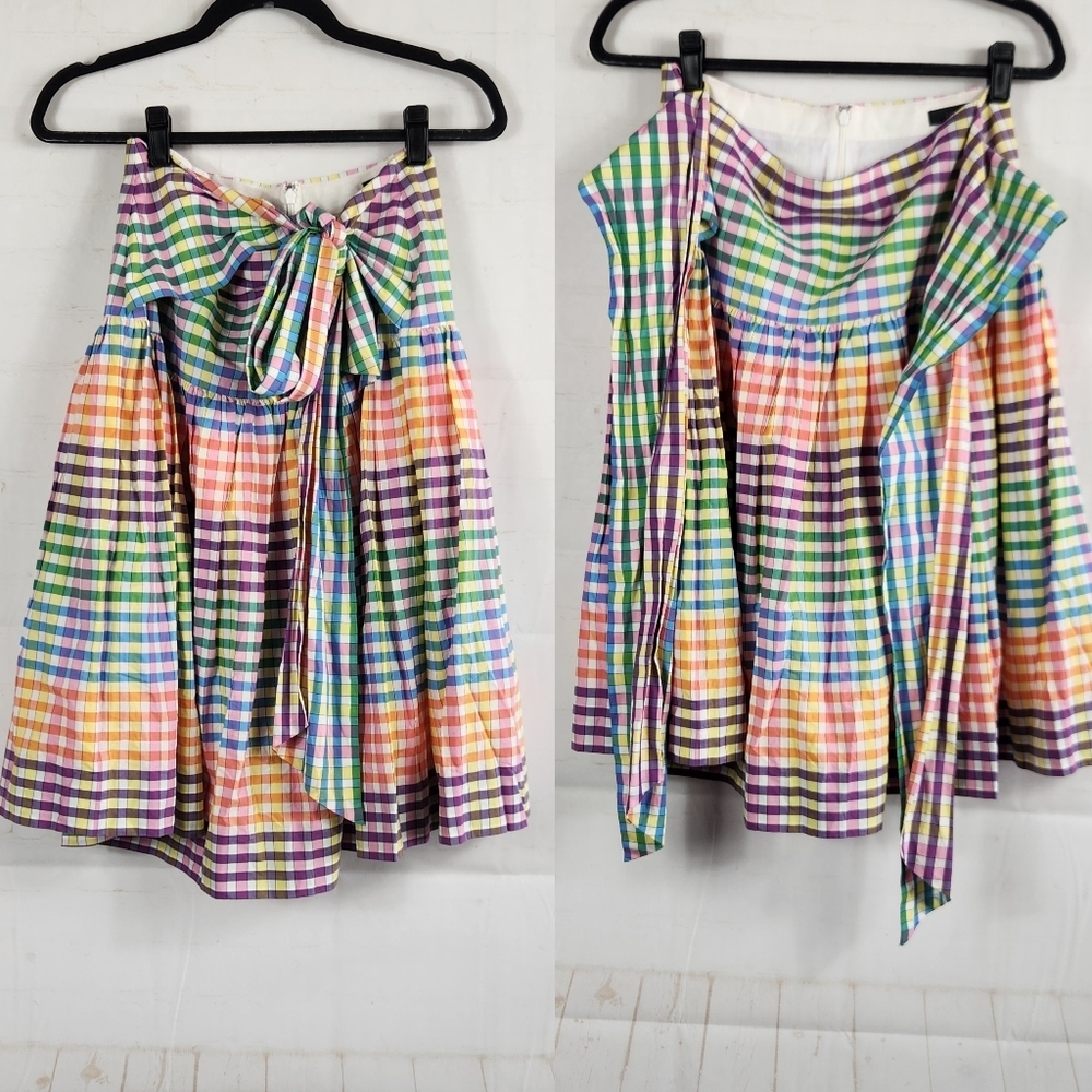 J.Crew Matching Set Button-Front Tank Top Tie-Fro… - image 7